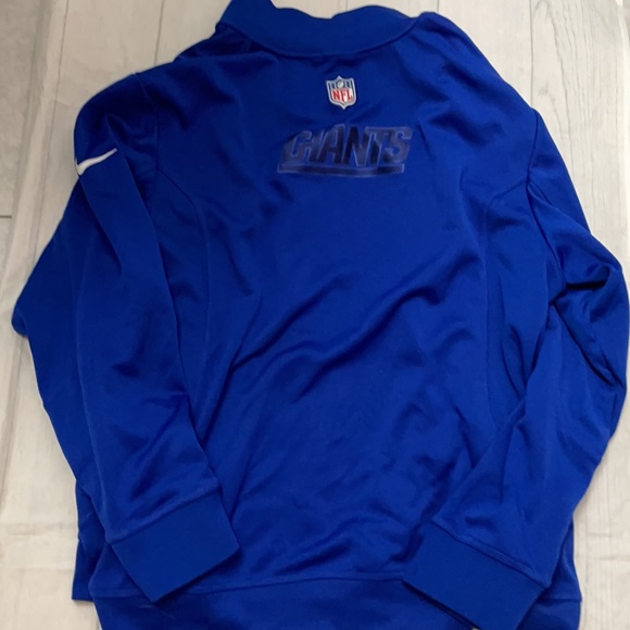 Nike EUC Giants NFL light weight zip up jacket - Picture 6 of 6